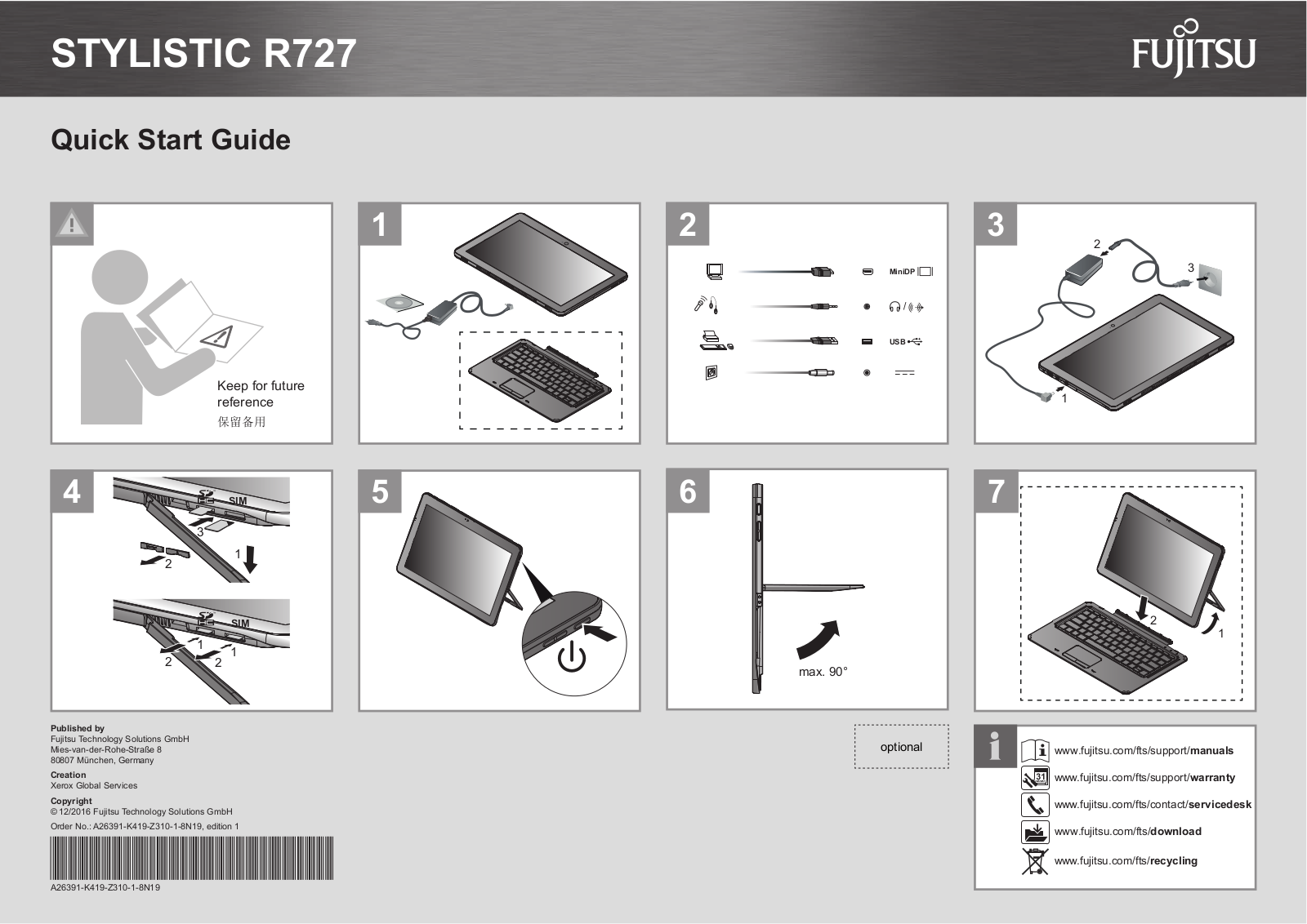 Fujitsu R727 User Manual