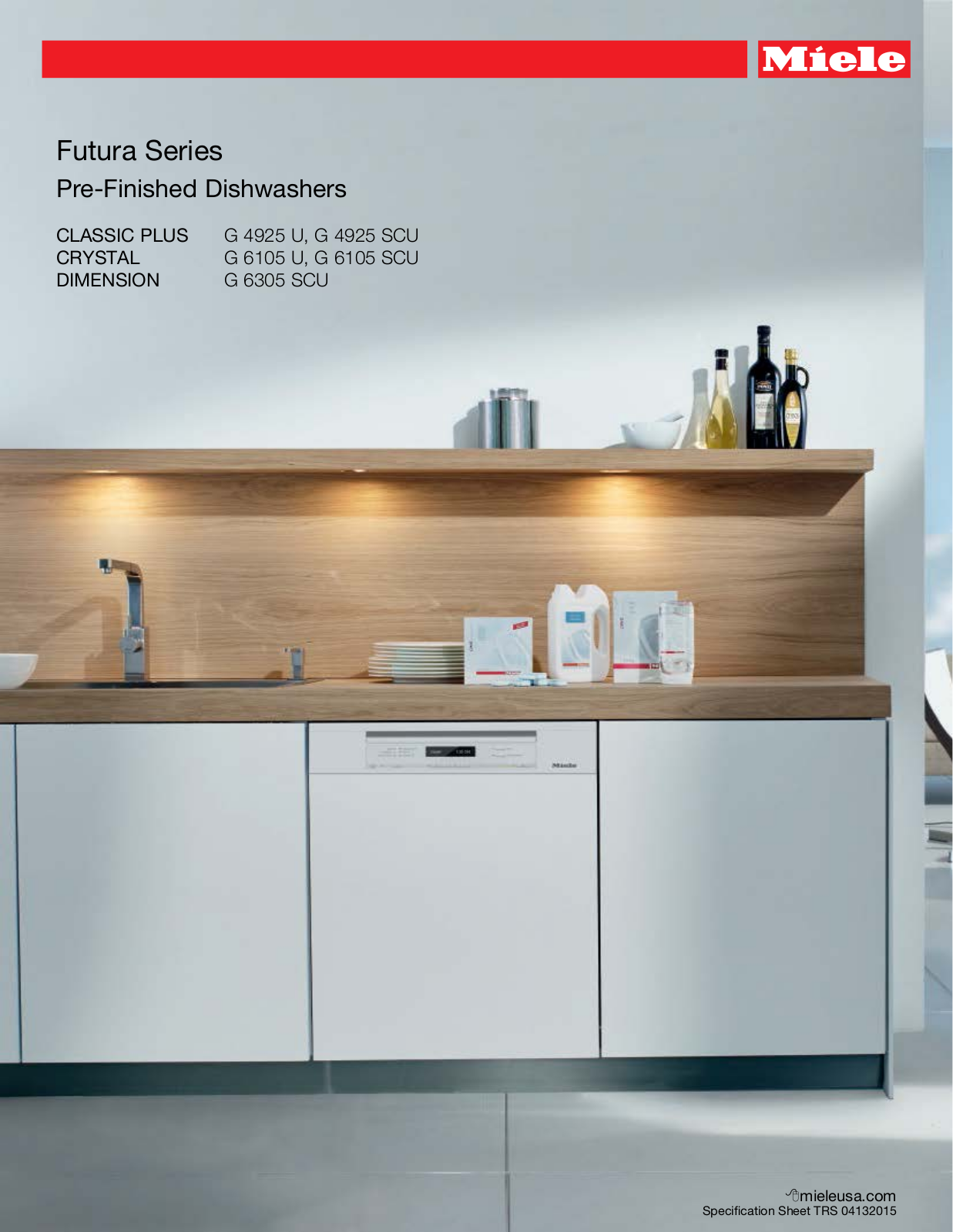 Miele G4925UWH Specifications - ManualMachine.com