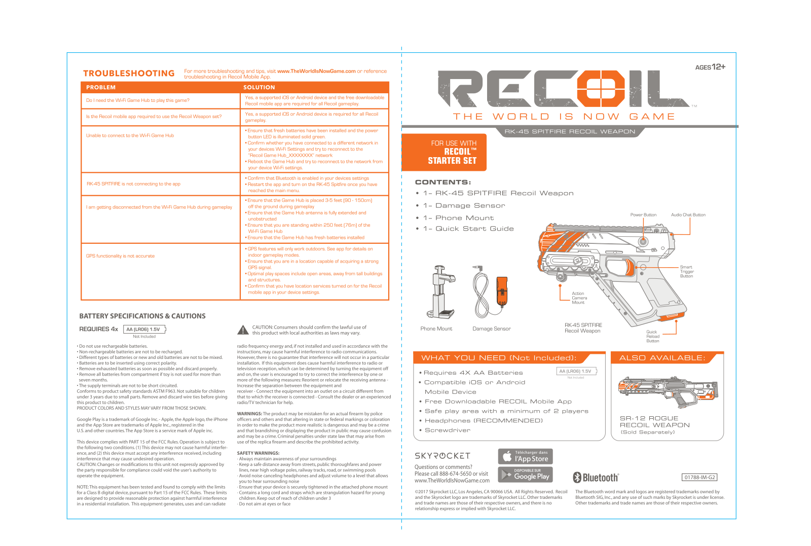 Skyrocket Toys 01762TX24G User Manual