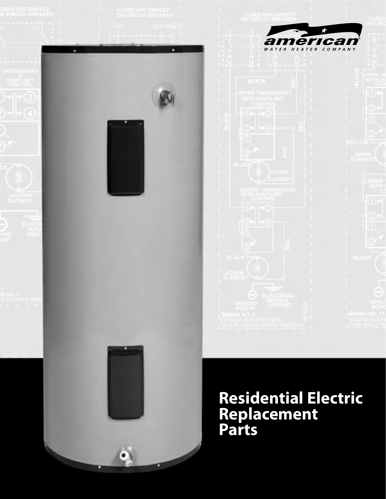 American Water Heater E6x-30H, E6x-40R, E61-19L, E6x-50R, E9 User Manual