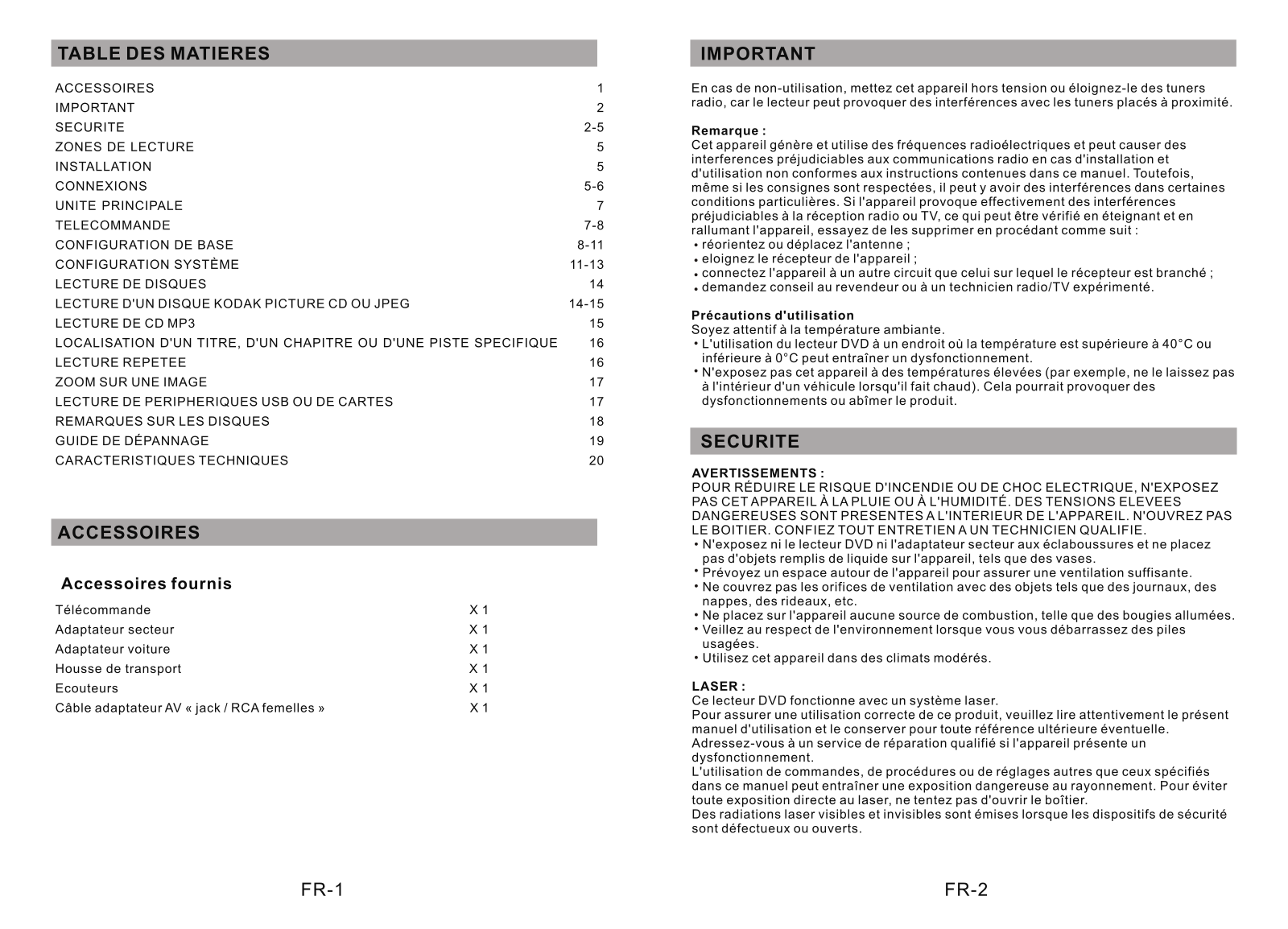 SCOTT DPX 940 CS User Manual