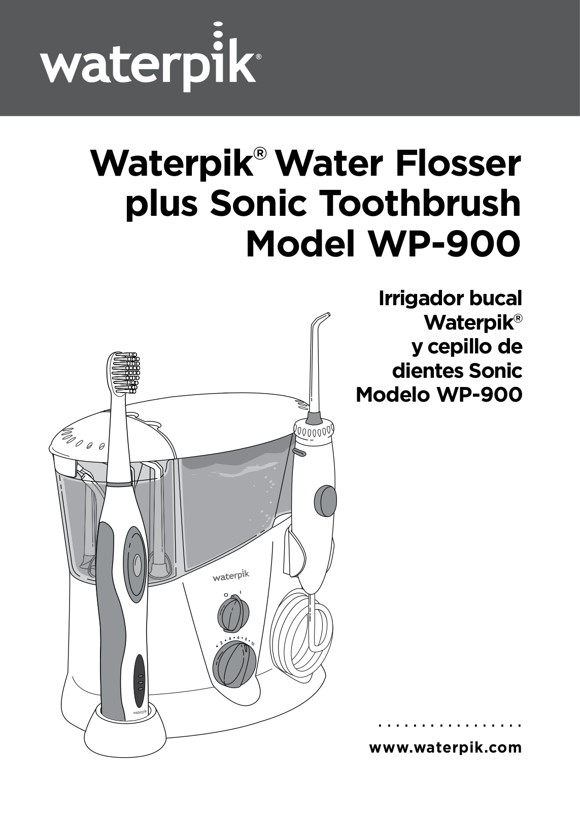 Waterpik WP-900 User Manual