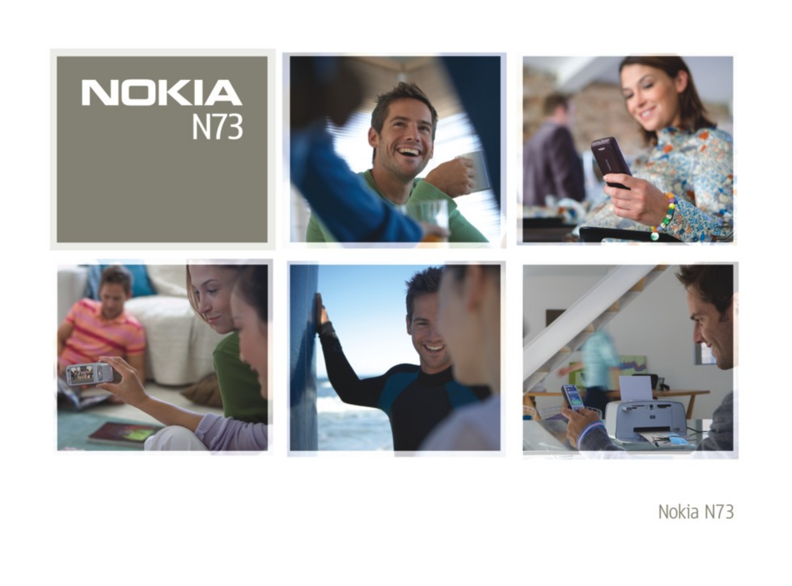 Nokia N73 musik, N73 plum silver User Manual