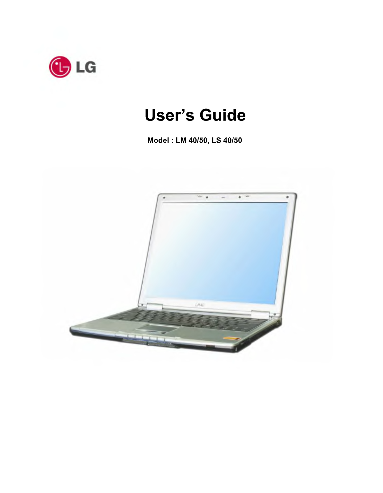 LG LS50-UGPZ, LS55-1E2Z, LS50-T56Z, LS50-E11Z, LS50-TD123Z User Manual