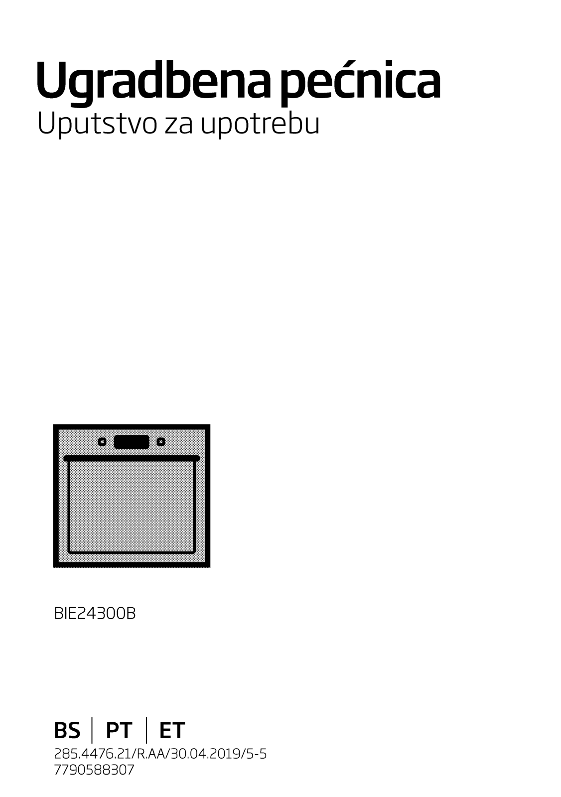 Beko BIE24300B User manual