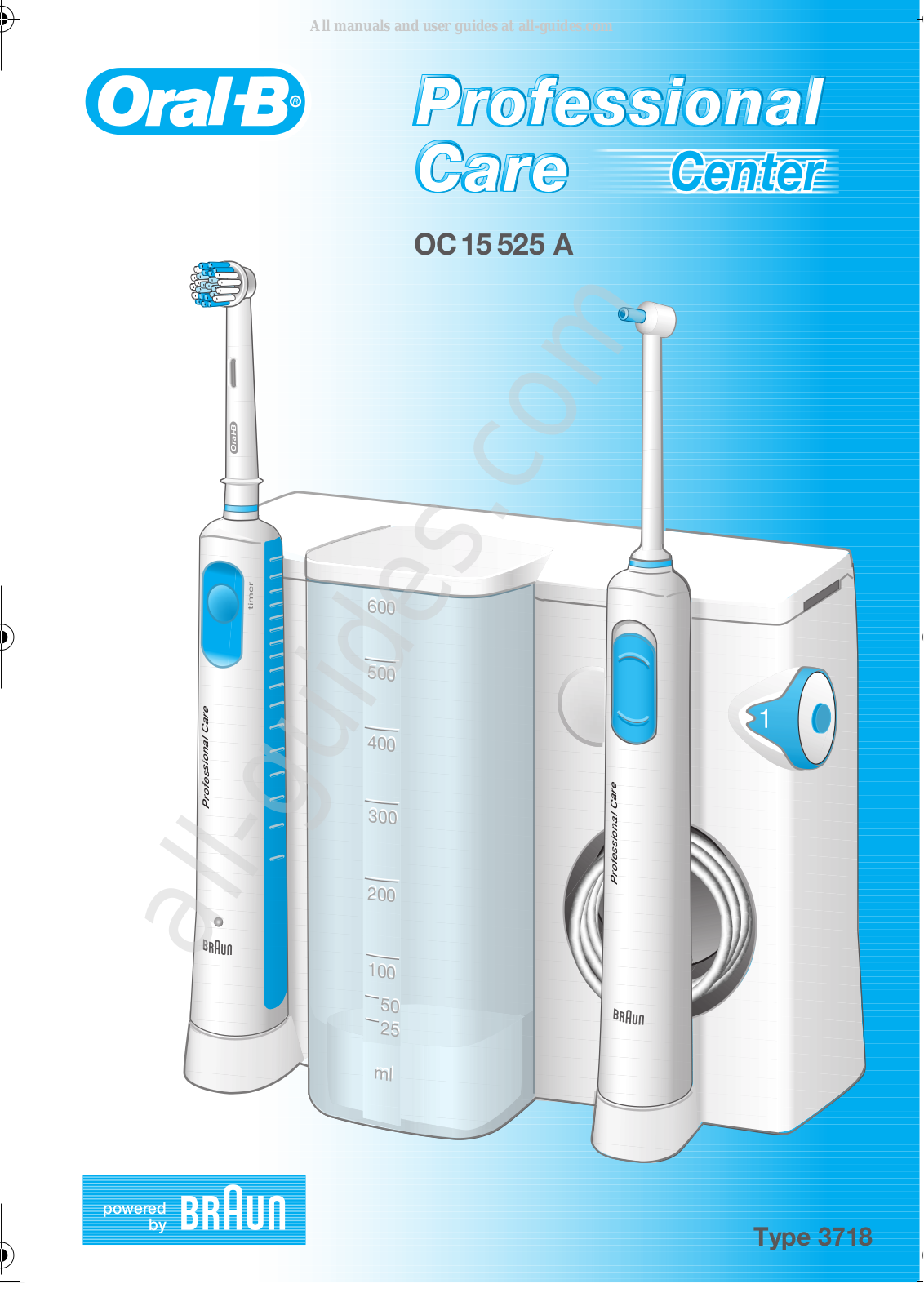 Oral-B Professional Care Center OC 15 525 A User Manual