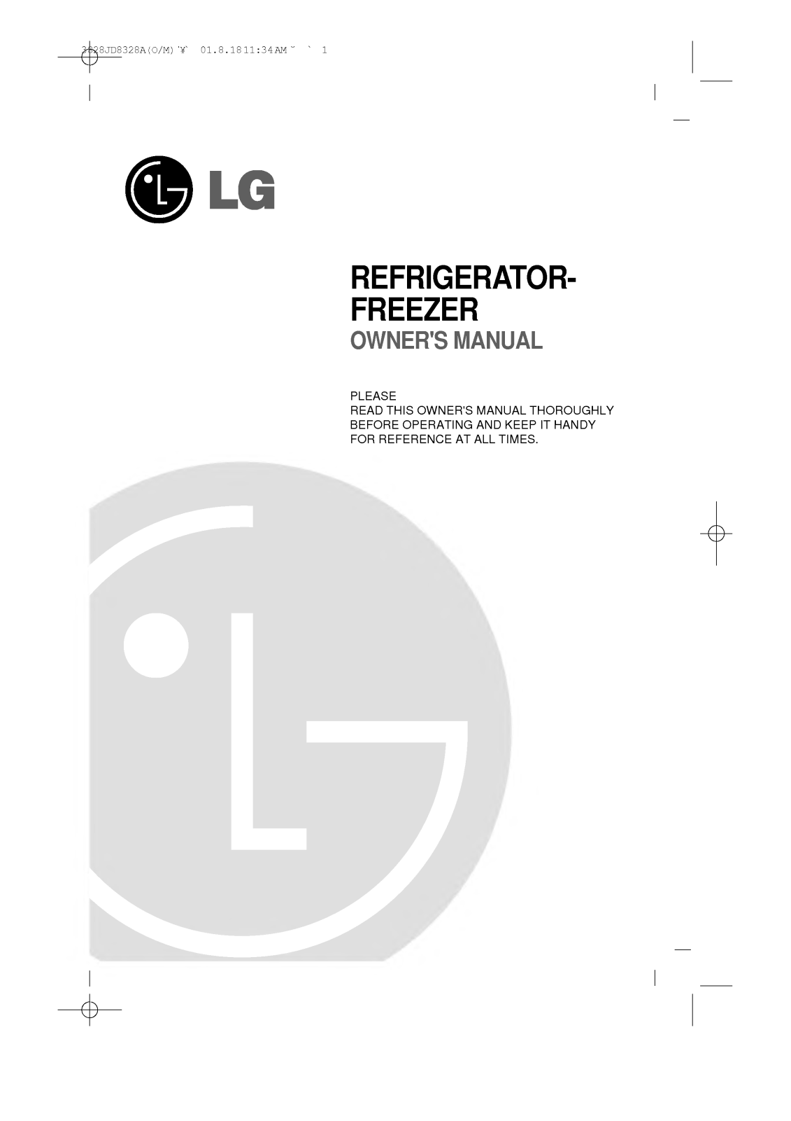 LG LR-A22PS User Manual