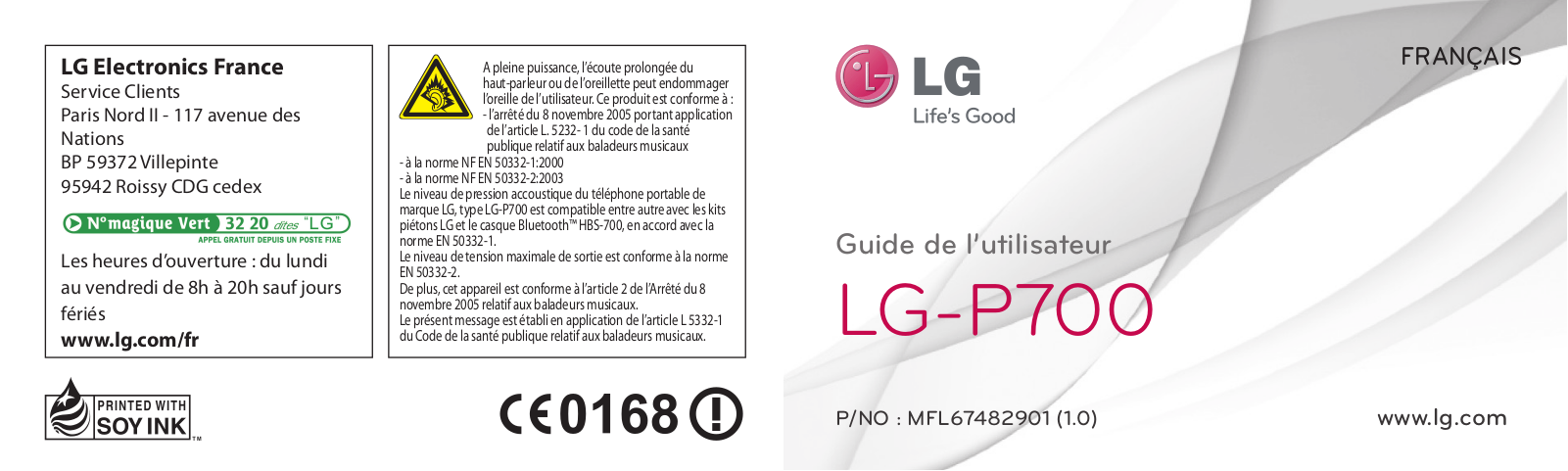 LG L7 P700 User Manual