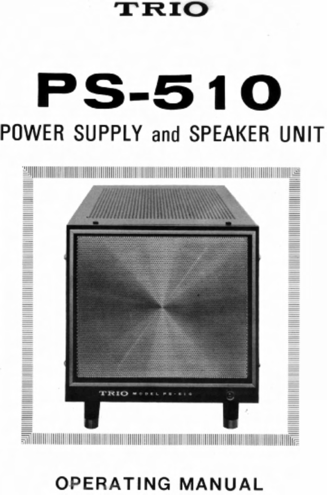 Kenwood PS-510 Schematic