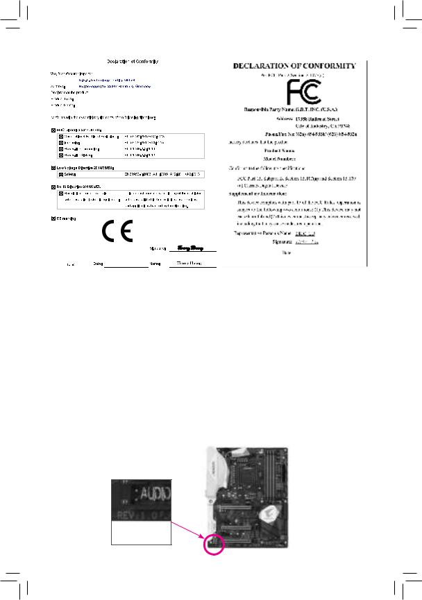 GIGABYTE B360M H User's Manual