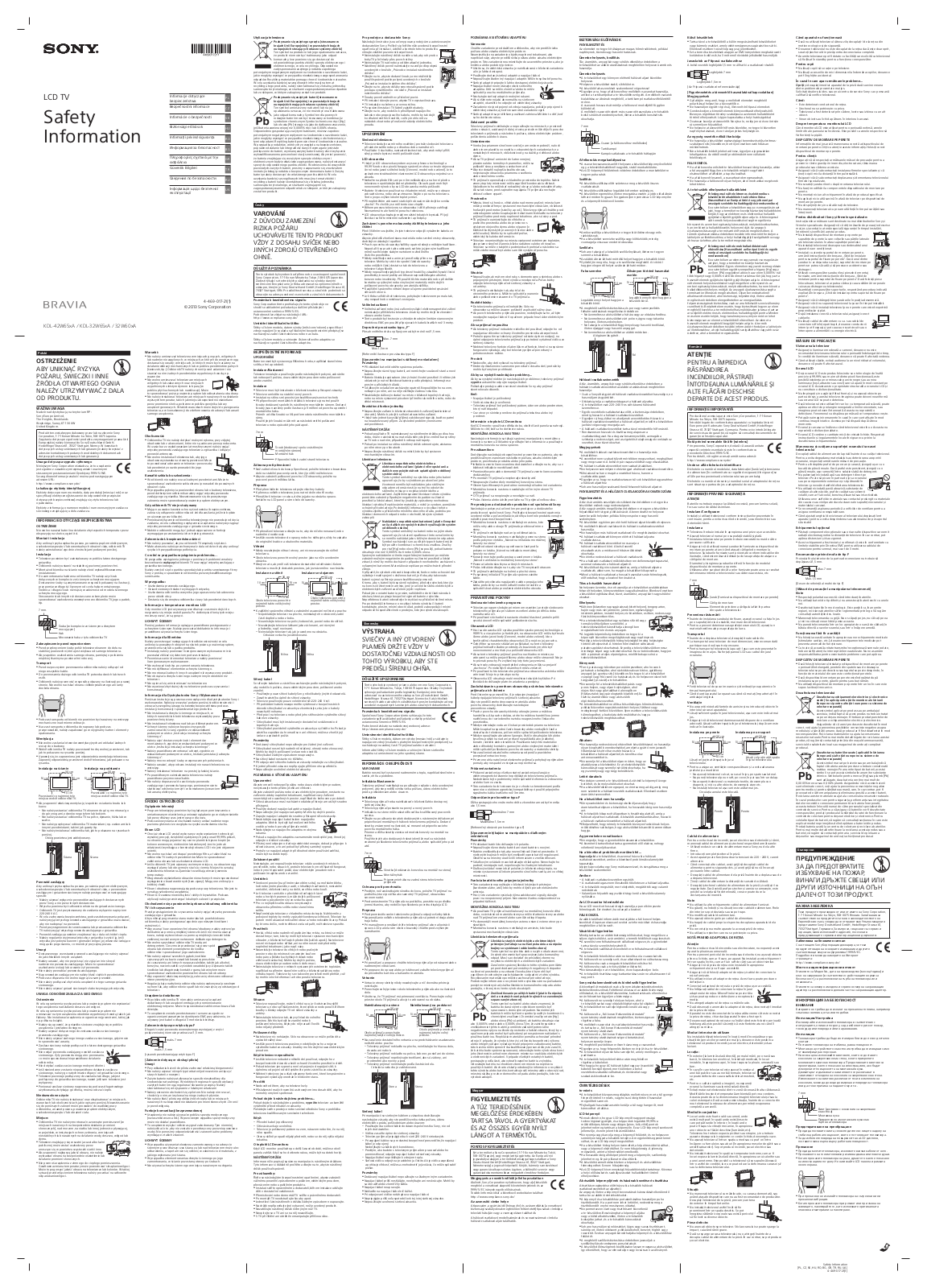 Sony KDL-32W603A User Manual