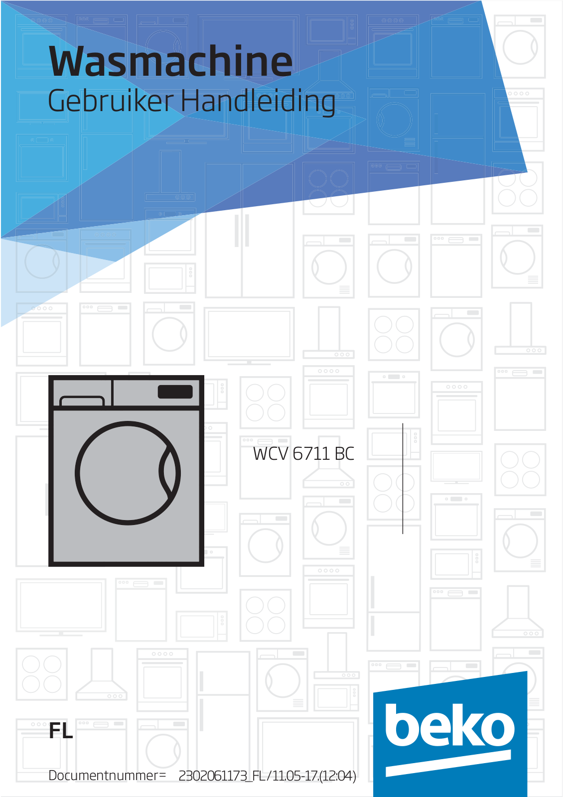 Beko WCV 6711 BC User manual