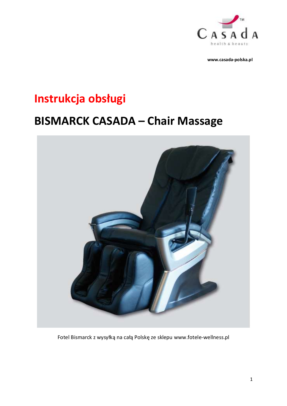 Casada BISMARCK User Manual