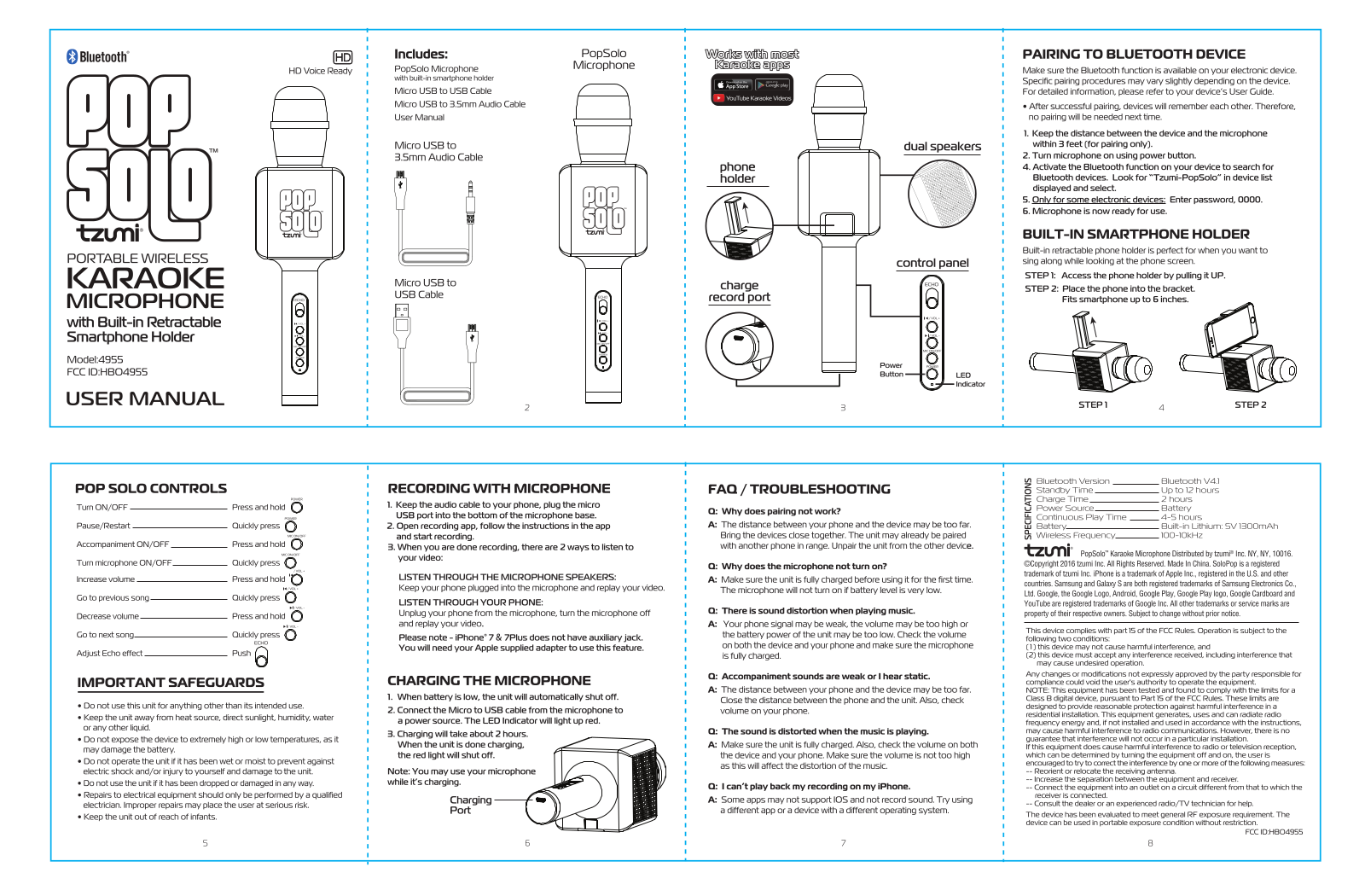 FENDA TECHNOLOGY 4955 User Manual