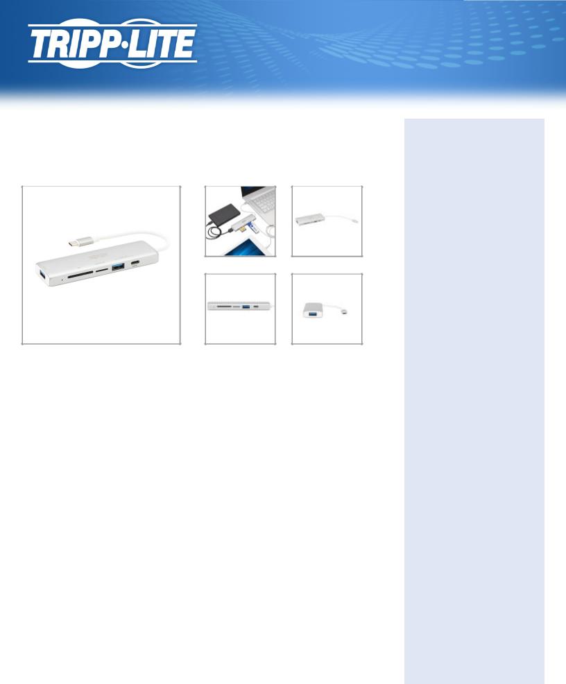 Tripp-Lite U460-002-2AM-C1 Data Sheet