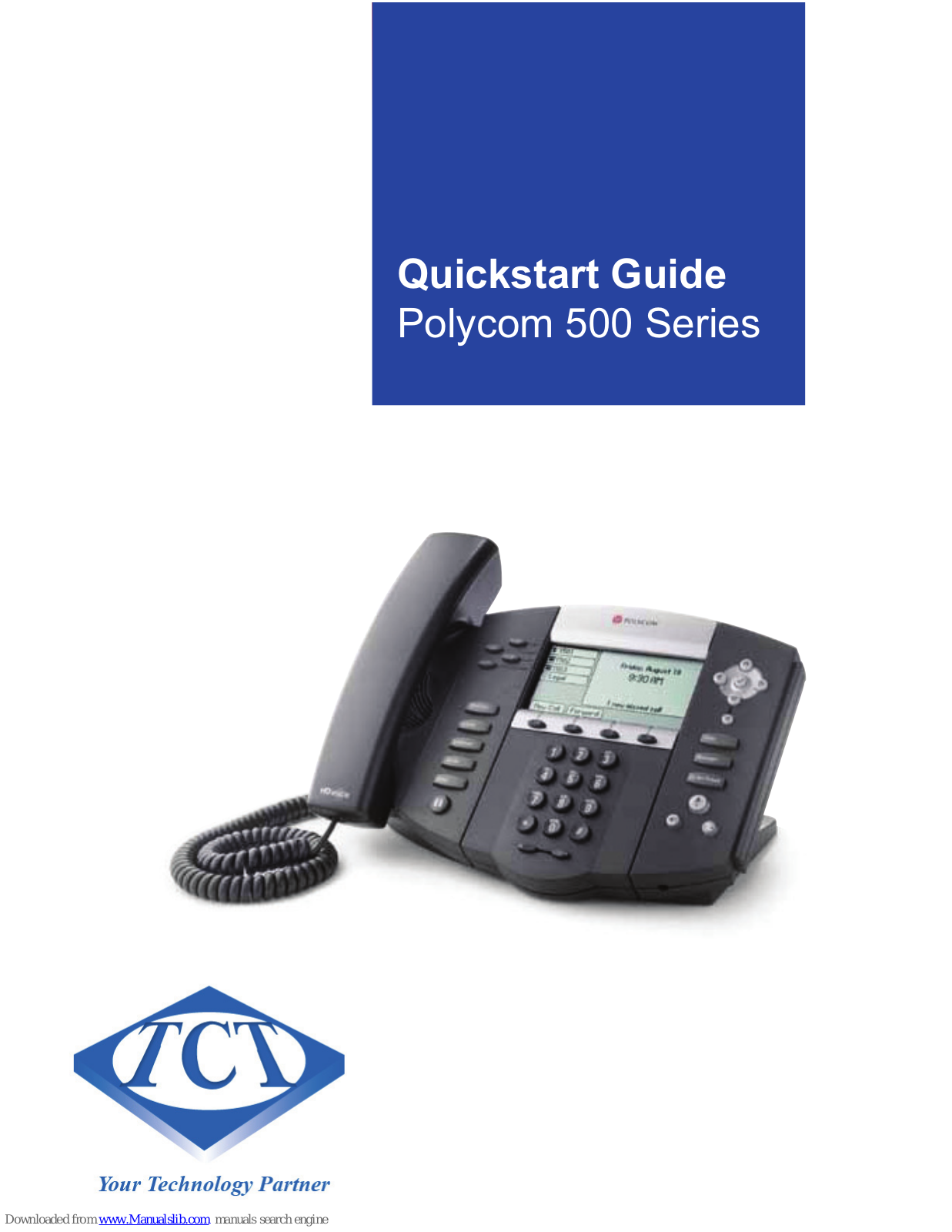 Polycom 500 Series Quick Start Manual