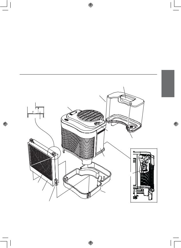 Hunter Fan NiteGlo Evaporative Humidifier User Manual