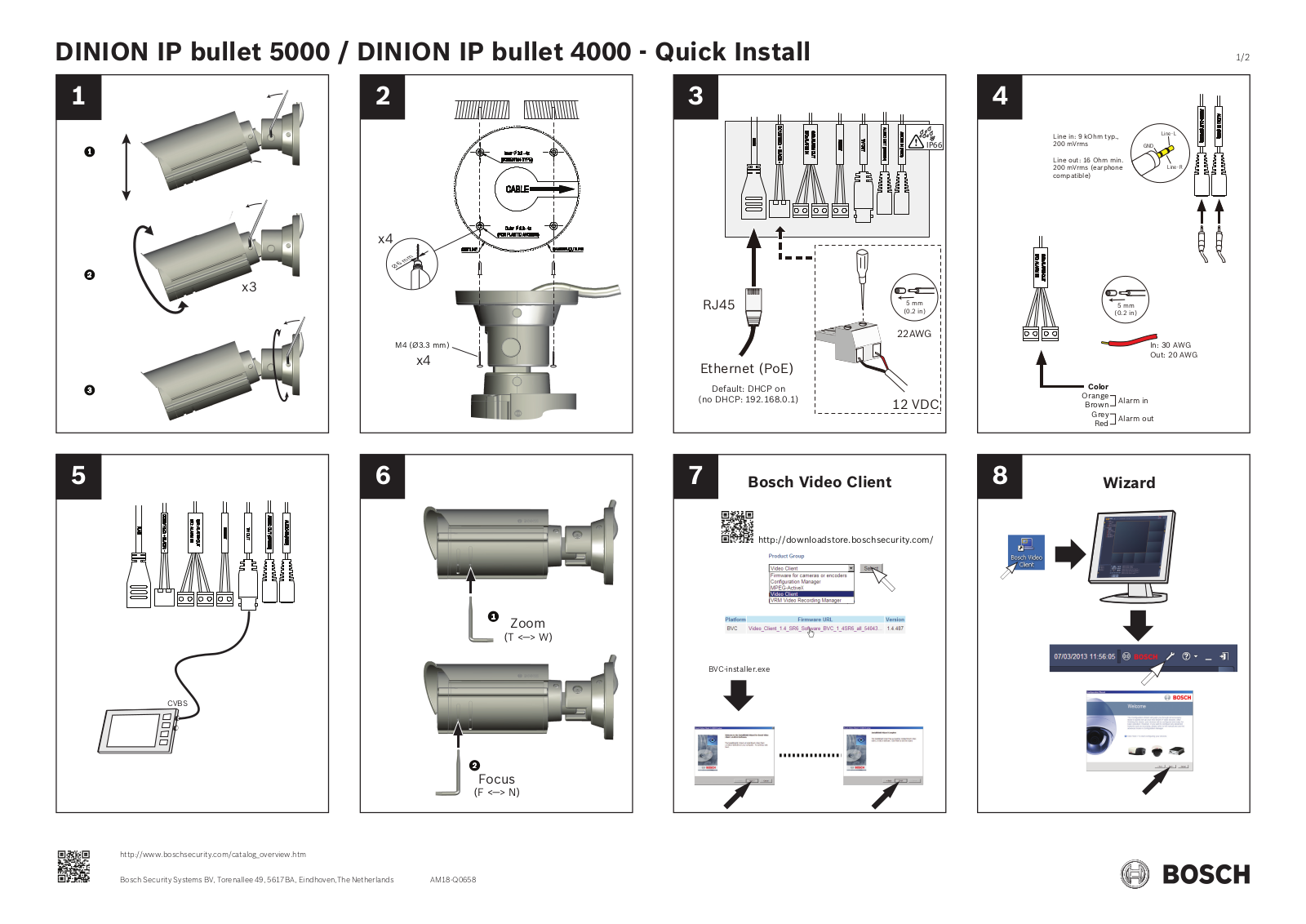 Bosch NTI-40012-V3 Installation Guide