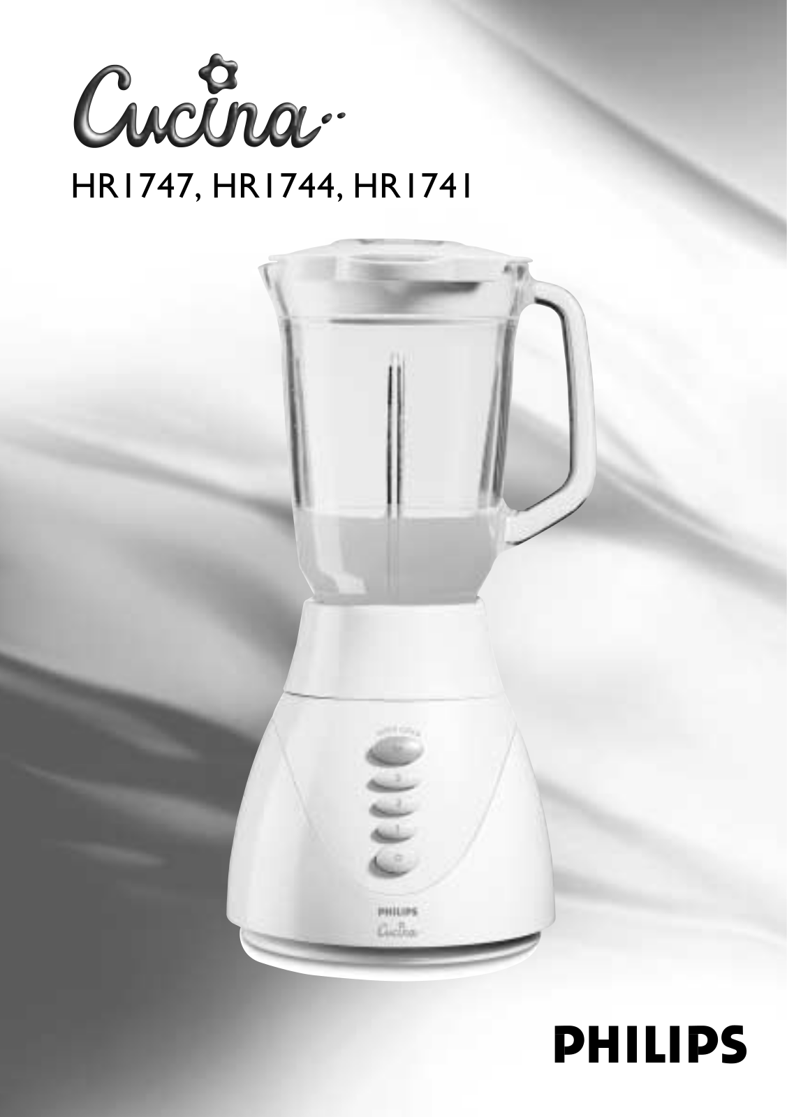 Philips HR1741/60, HR1741/16, HR1741/02 User Manual