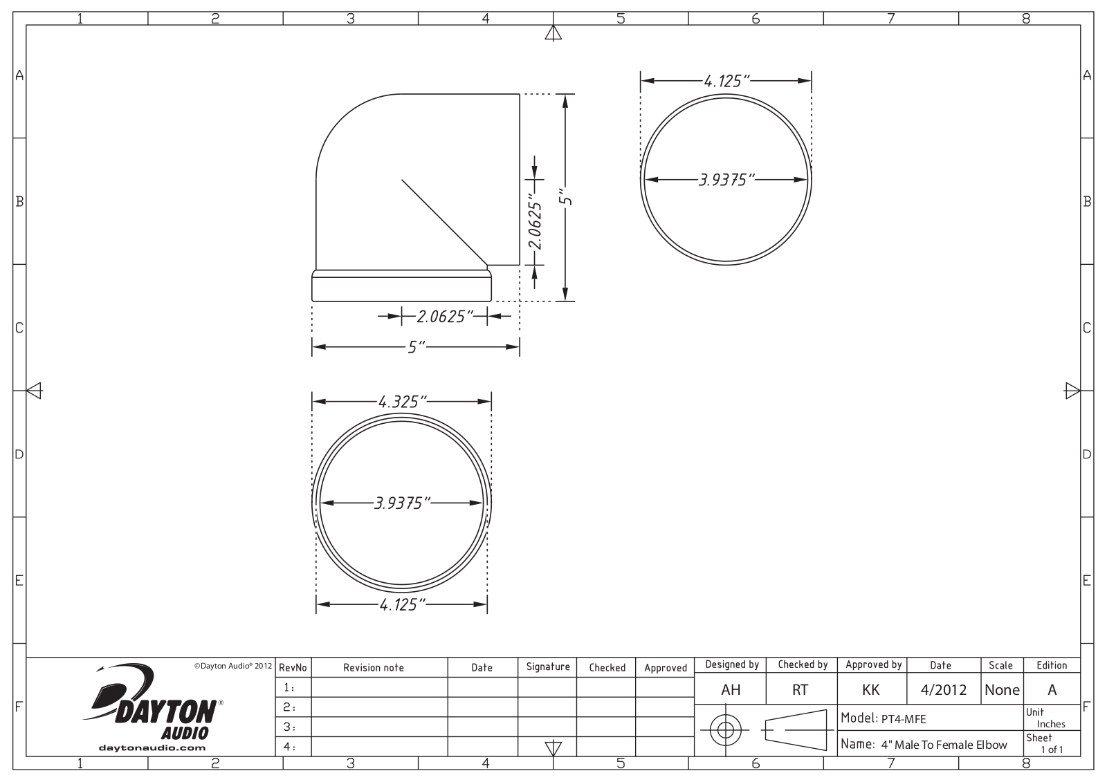 Dayton PT4-MFE User Manual