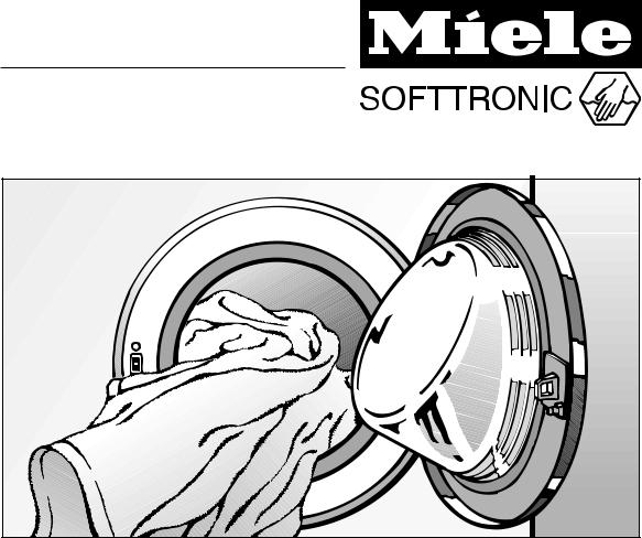 Miele W 39-03 CH Instructions Manual
