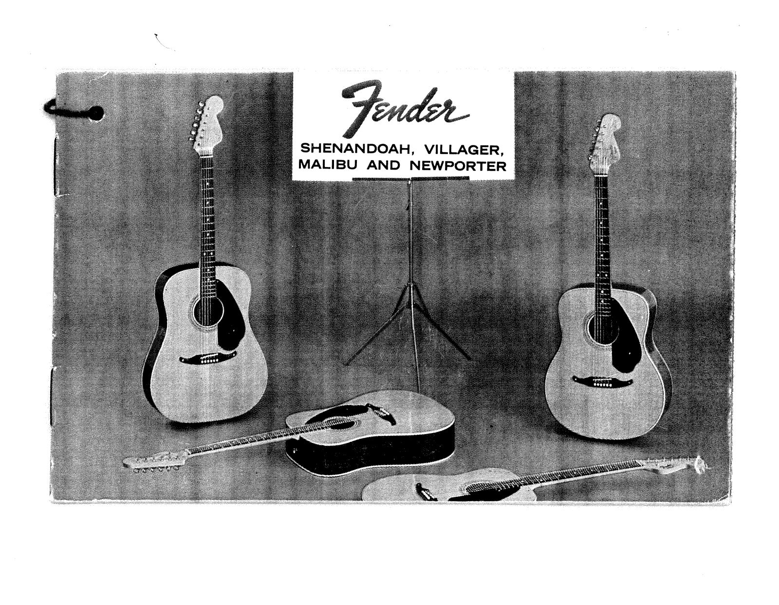 Fender Villager-1965 Operation Manual