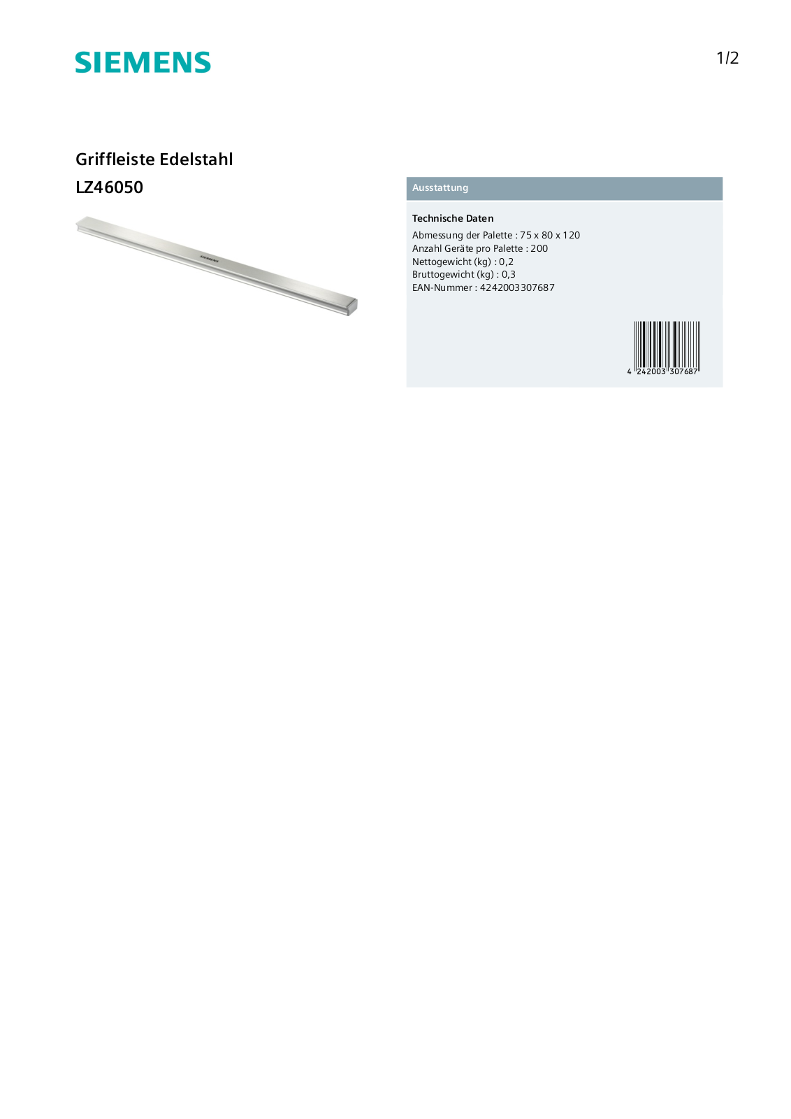 Siemens LZ46050 User Manual