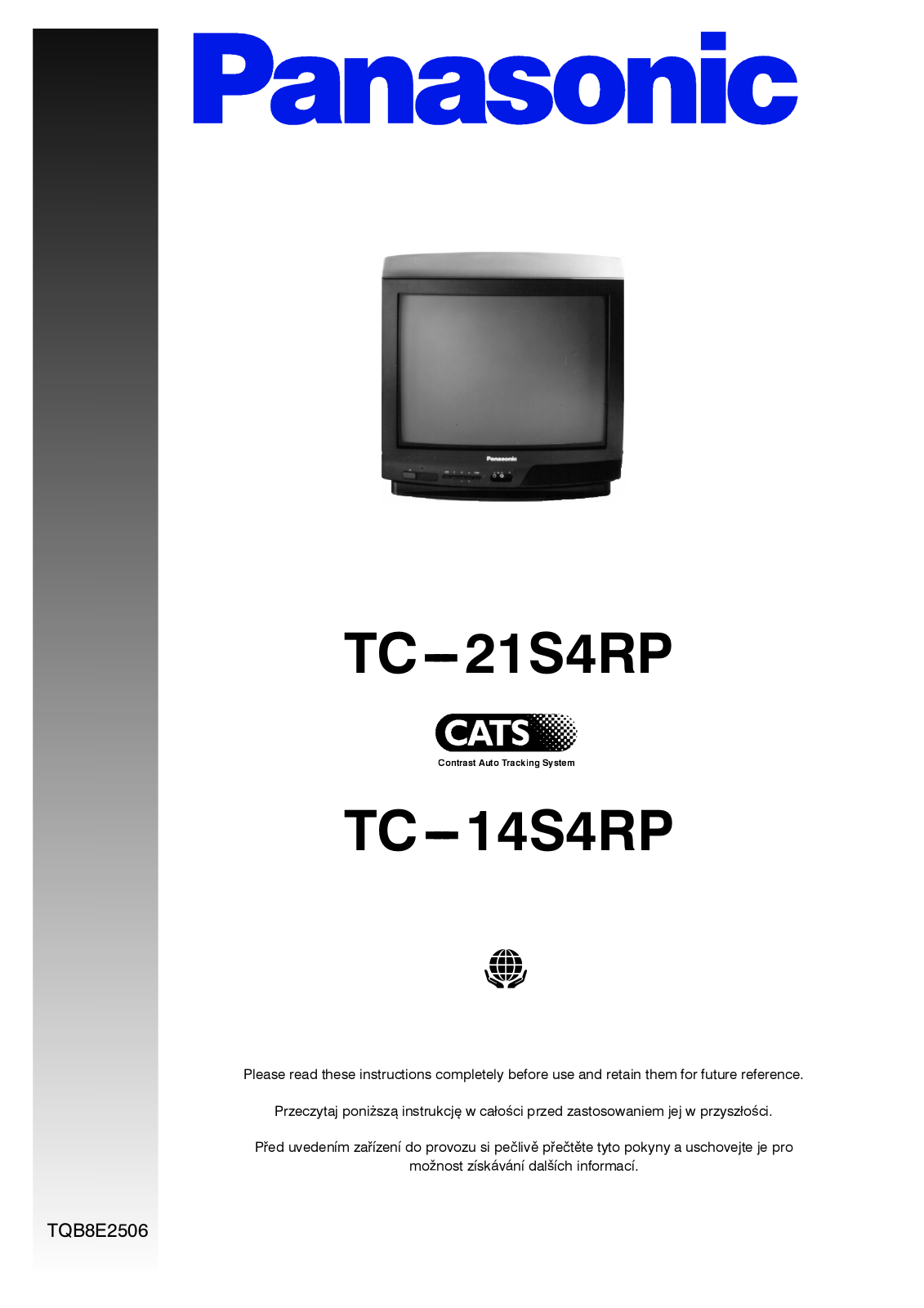 Panasonic TC-14S4RP, TC-21S4RP User Manual