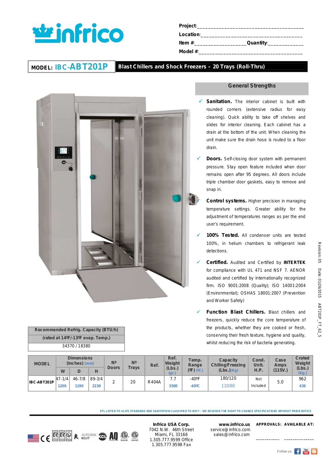 Infrico IBC-ABT201P User Manual