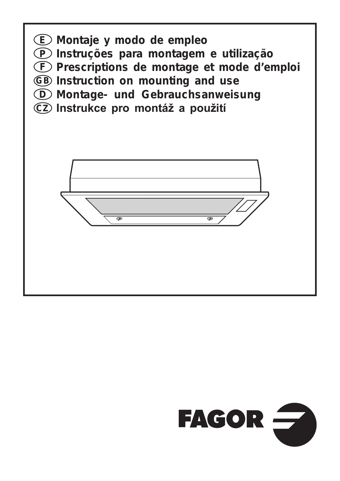 Fagor AF2-627 User Manual