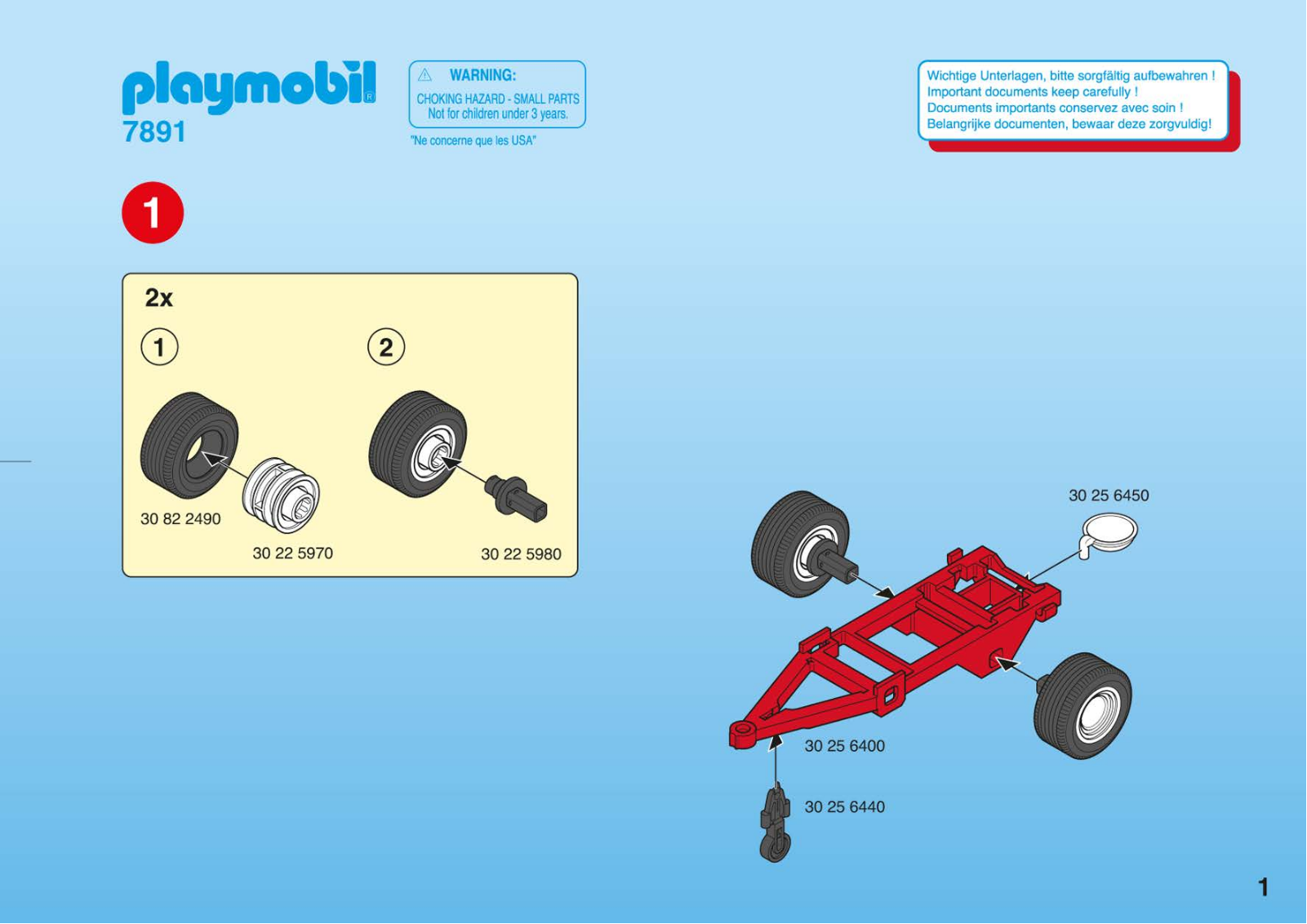 Playmobil 7891 Instructions