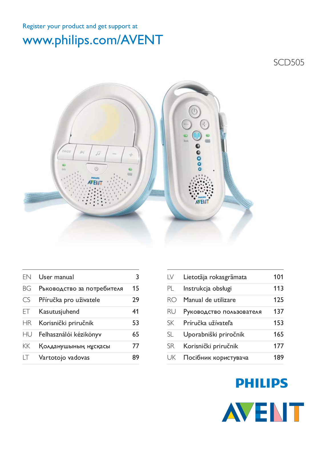 Philips SCD505/00 User Manual