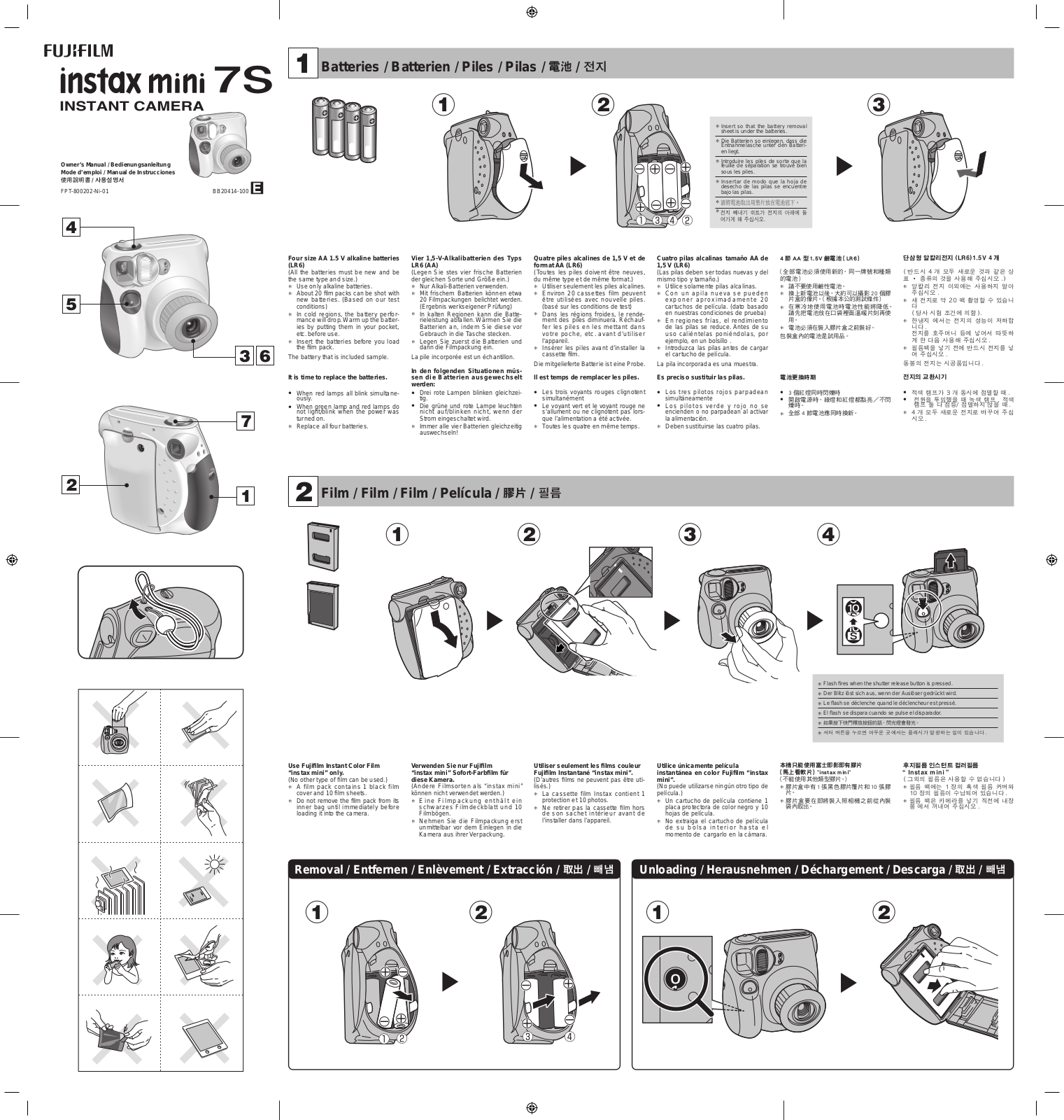 FujiFilm Instax Mini 16162434 User Manual