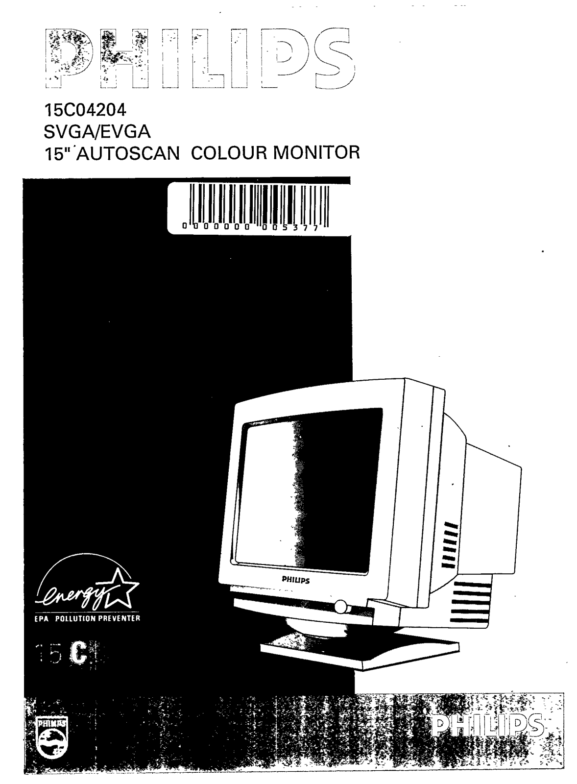 Philips 15C04204EVGA User Manual