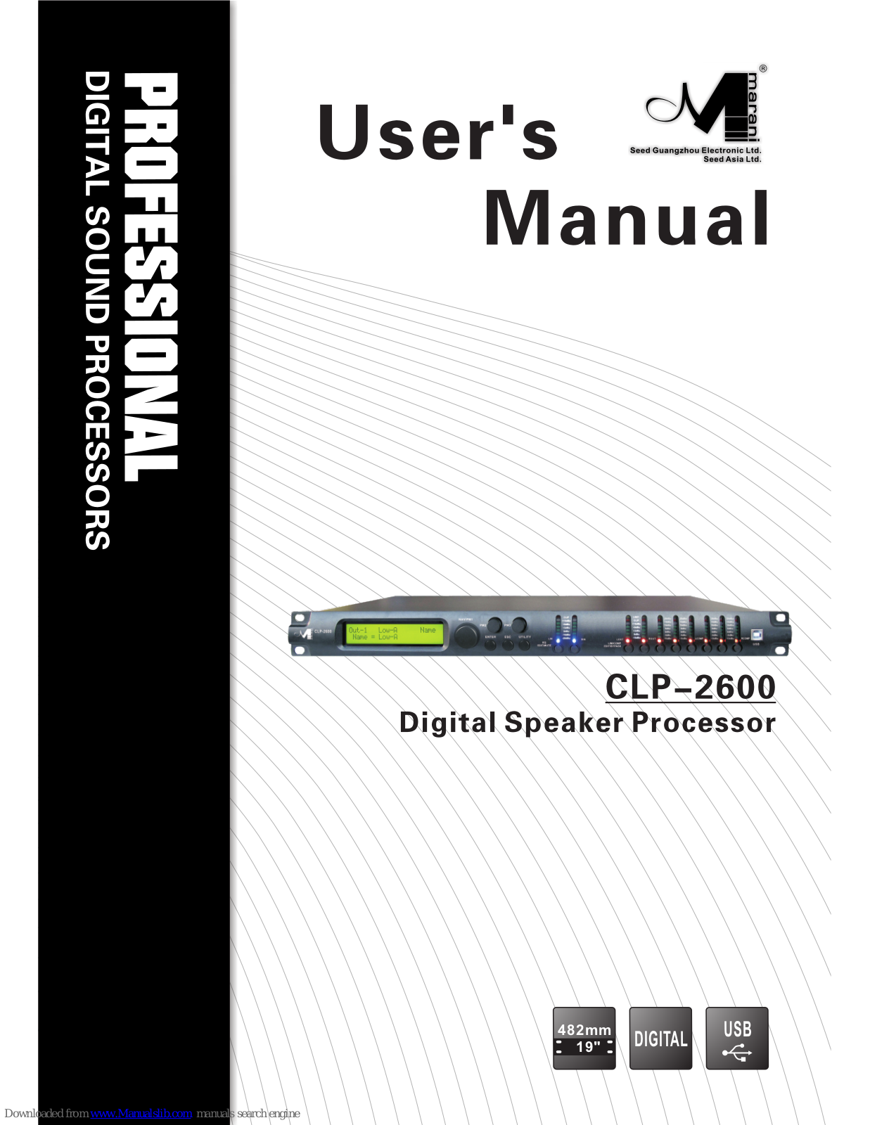 Marani CLP-2600 User Manual