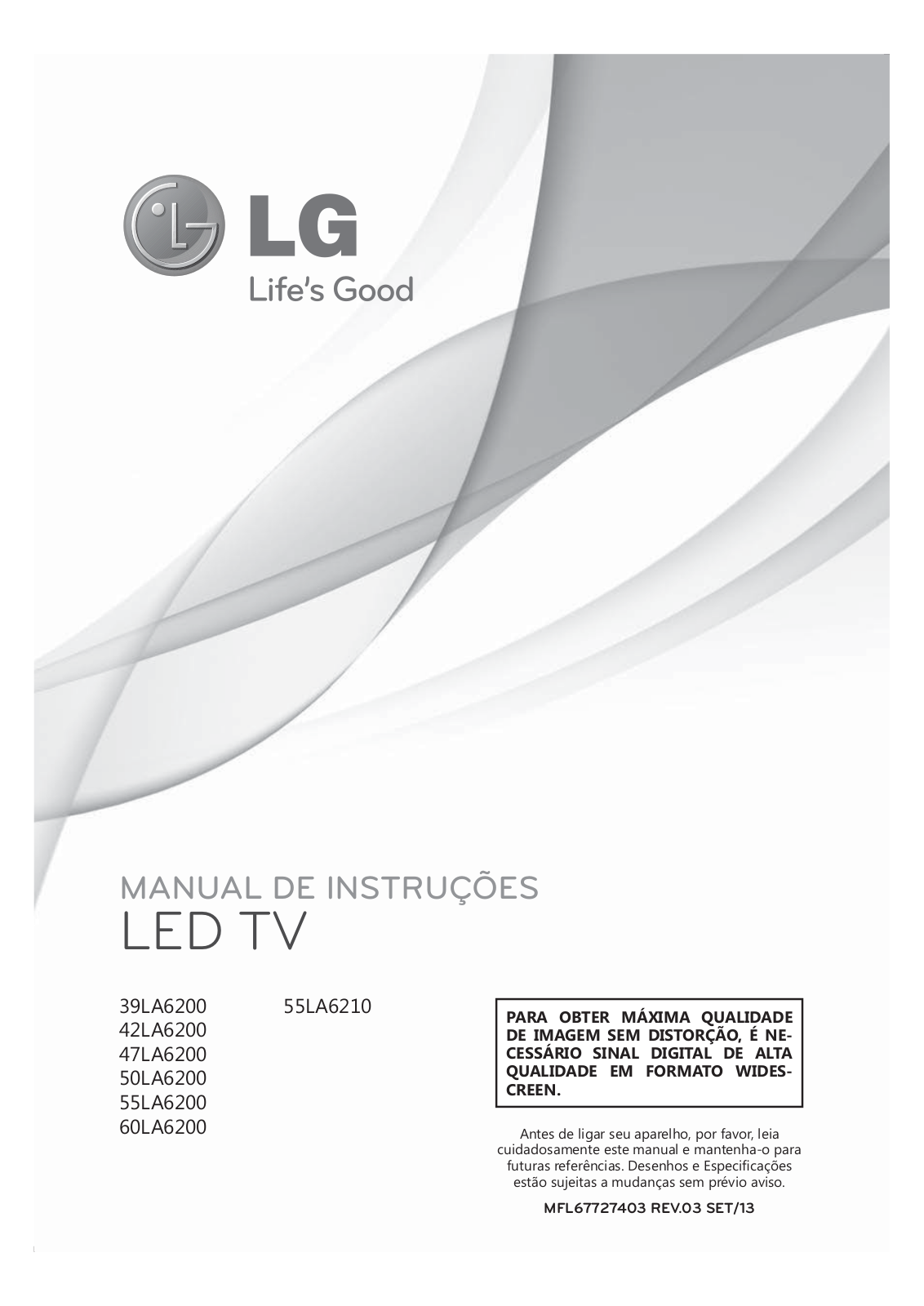 LG 39LA6200 User manual