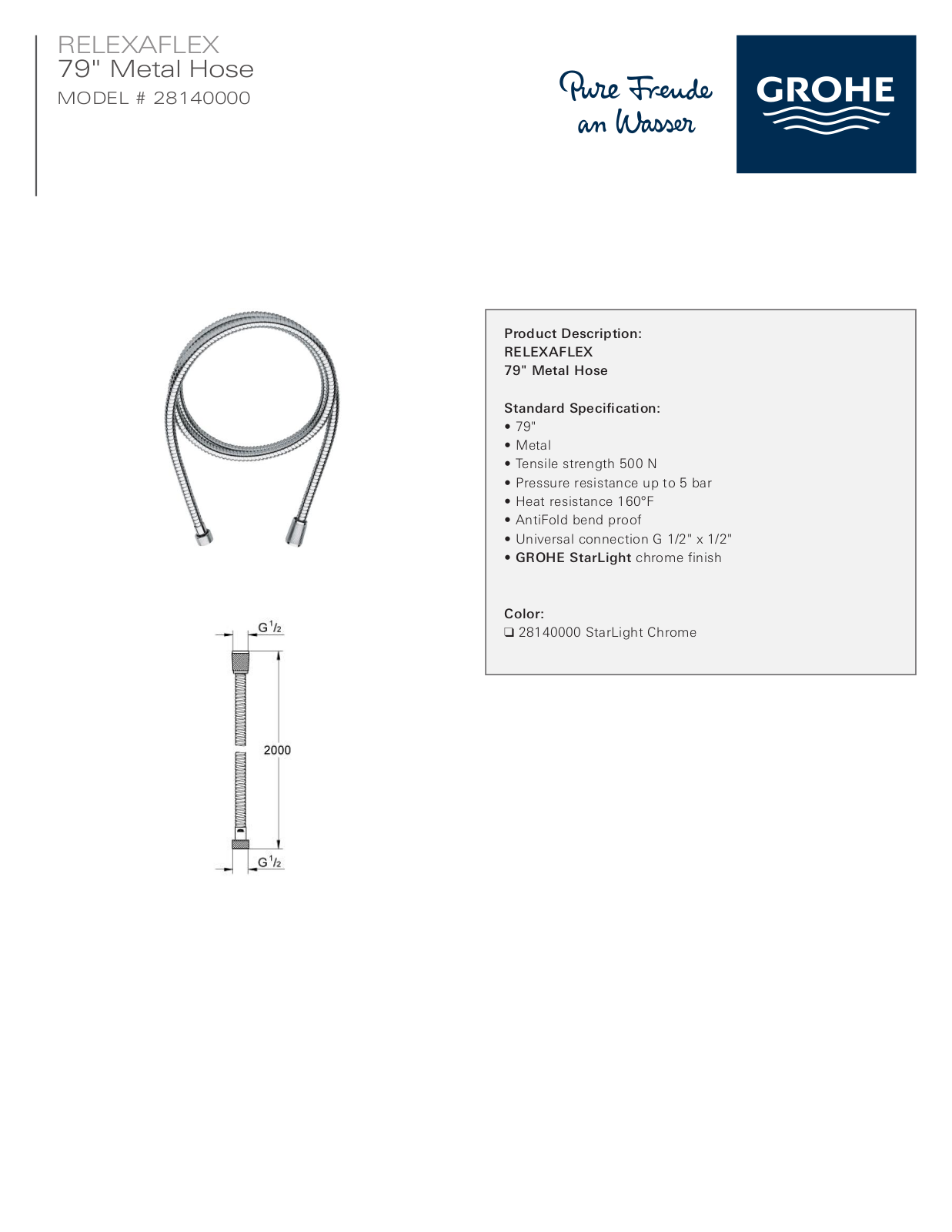 GROHE HBZM1035 Specifications - ManualMachine.com