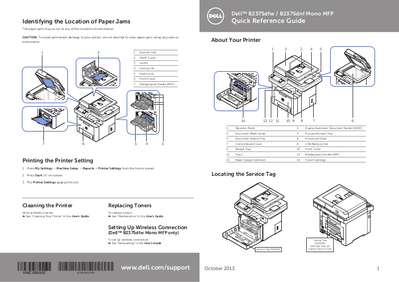 Dell B2375dnf User Manual