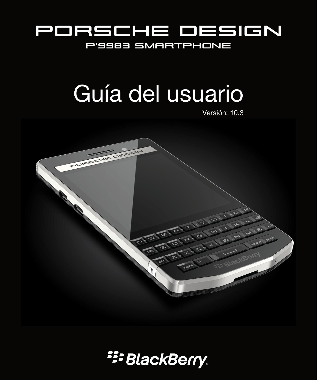 BlackBerry P 9983 User Manual