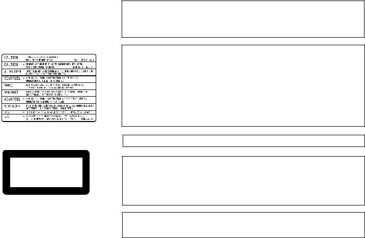 PANASONIC DVD-S31, DVD-S35, DVD-S35EG User Manual