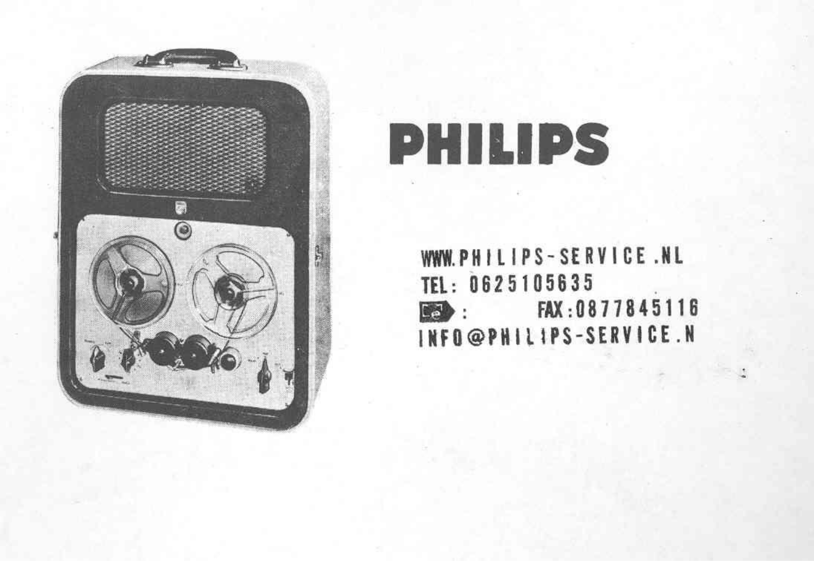 Philips EL-3530 Schematic