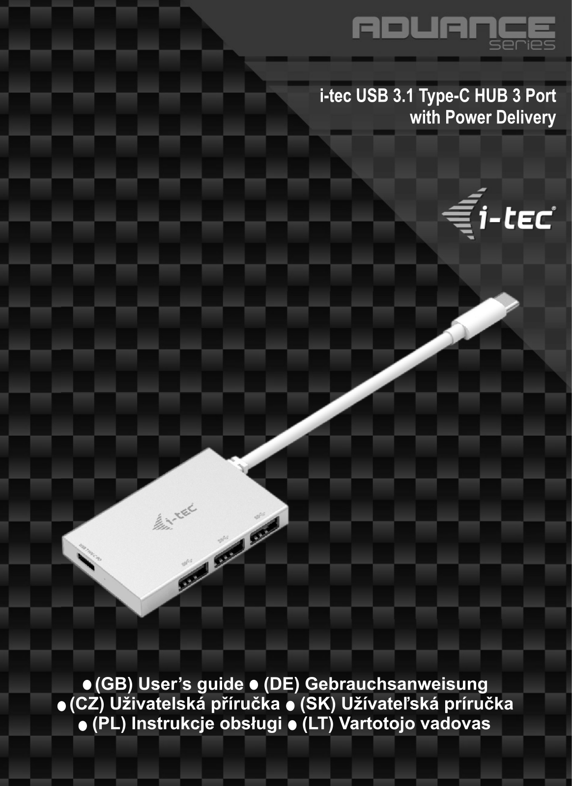 i-tec C31HUB3PD User Manual