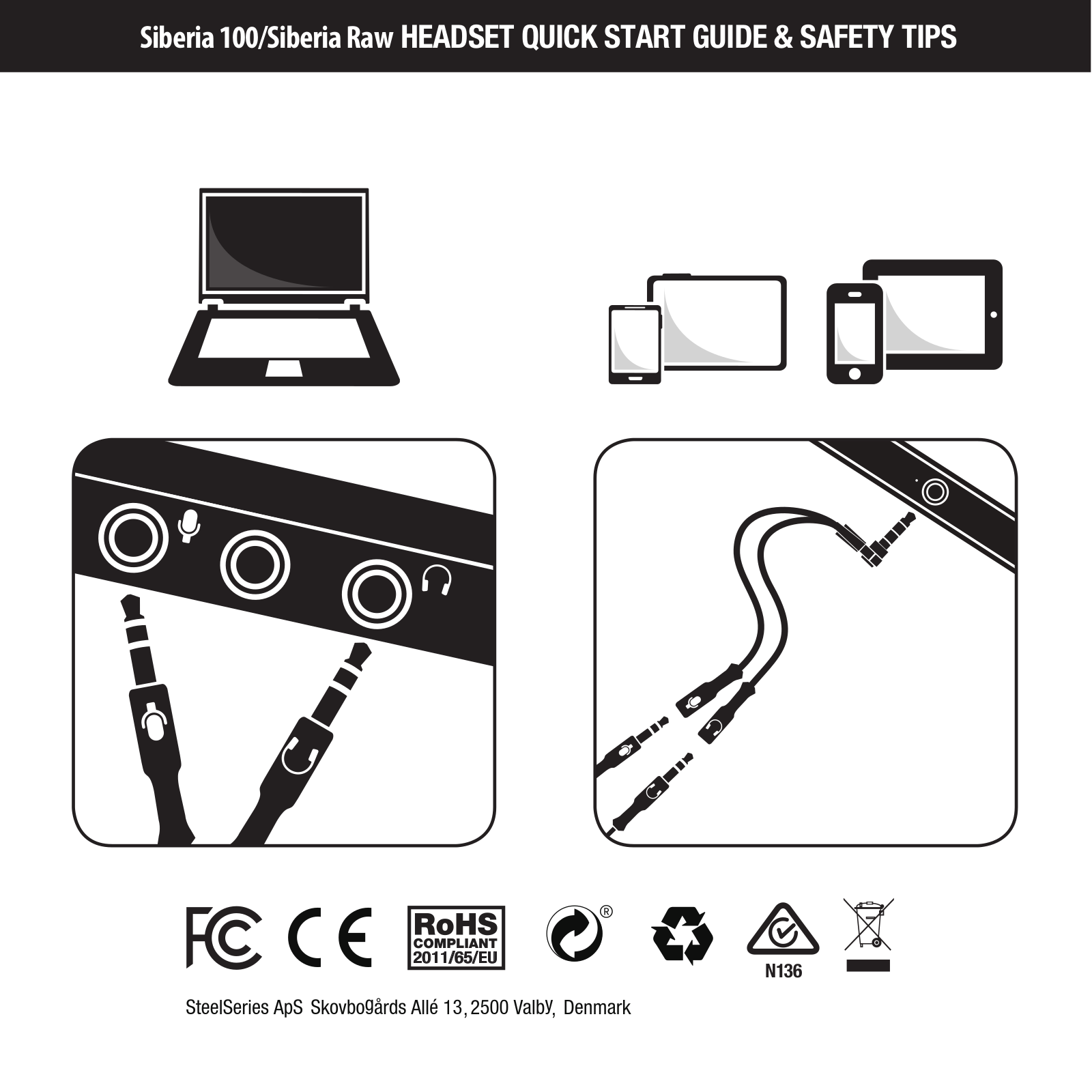 Steelseries Siberia 100 User Manual