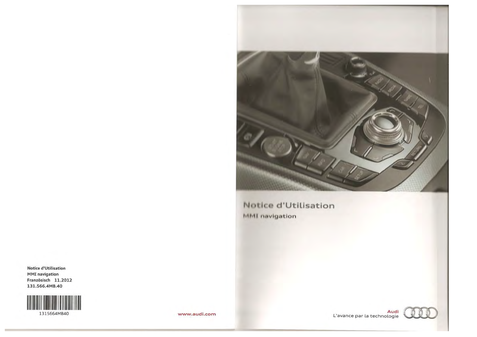 AUDI Q5 User Manual