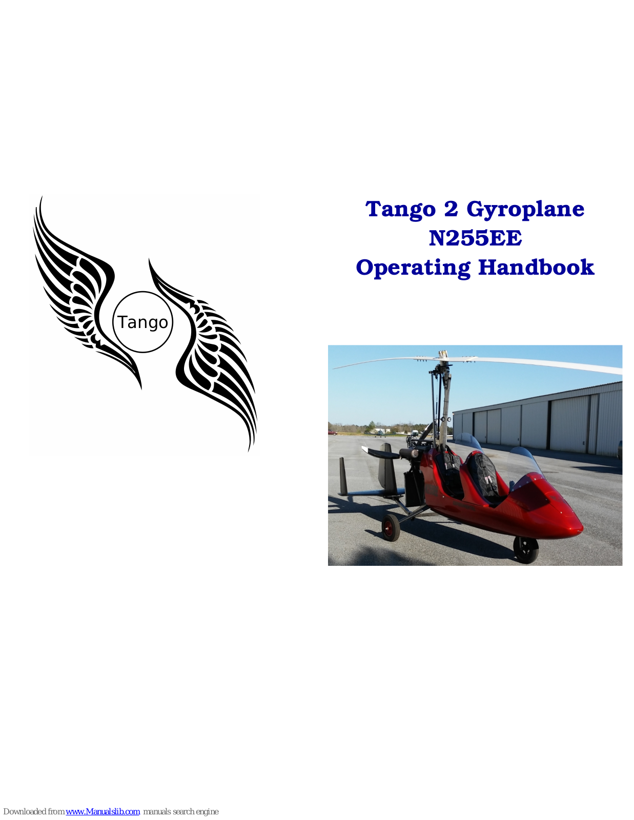 TanGO N255EE, 2 Operating Handbook - ManualMachine.com