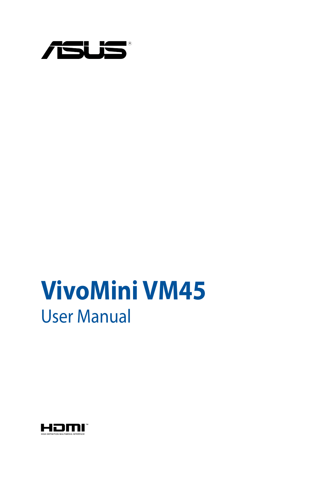 Asus VM45 User Manual