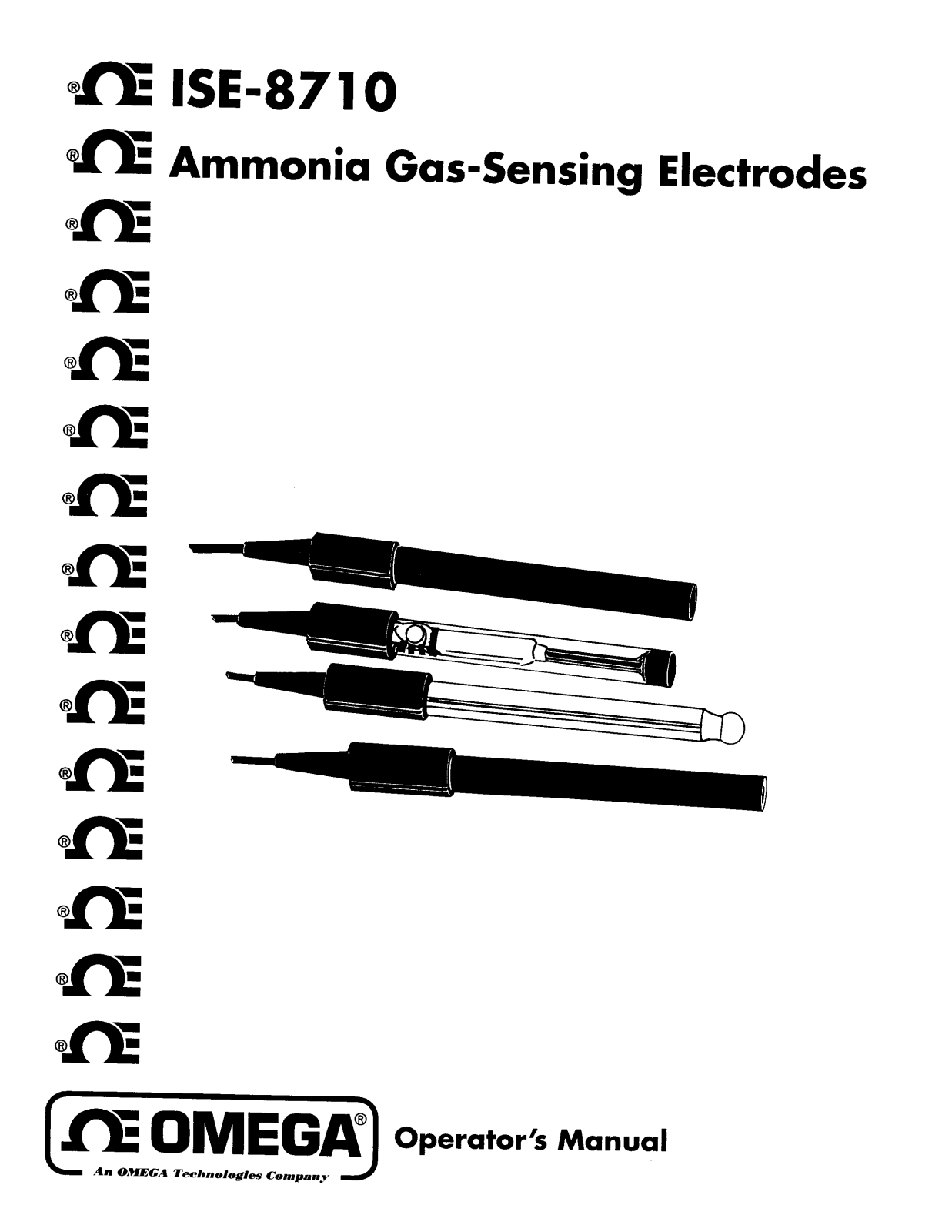 Omega Products ISE-8710 Installation  Manual