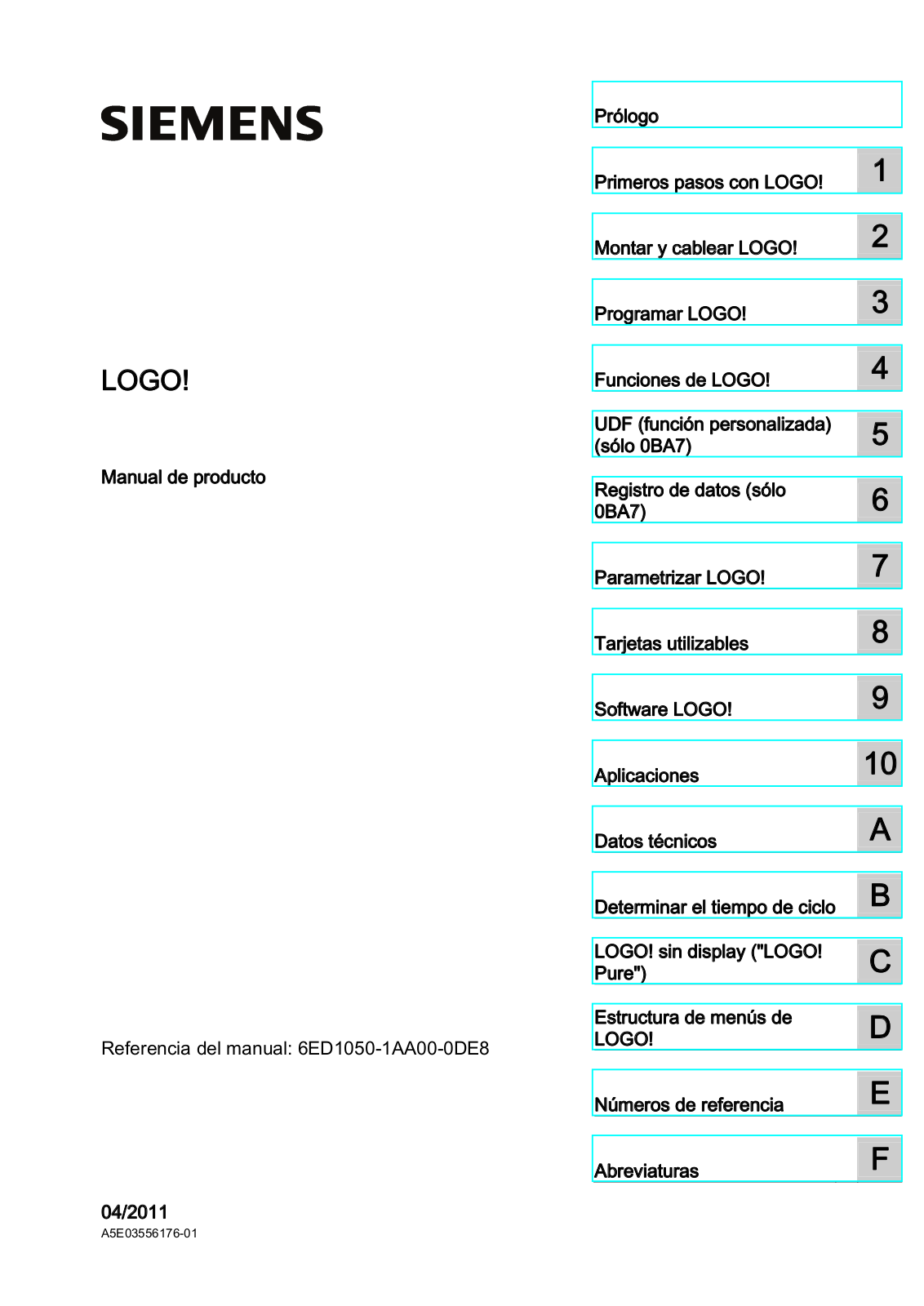 Siemens LOGO! User Manual