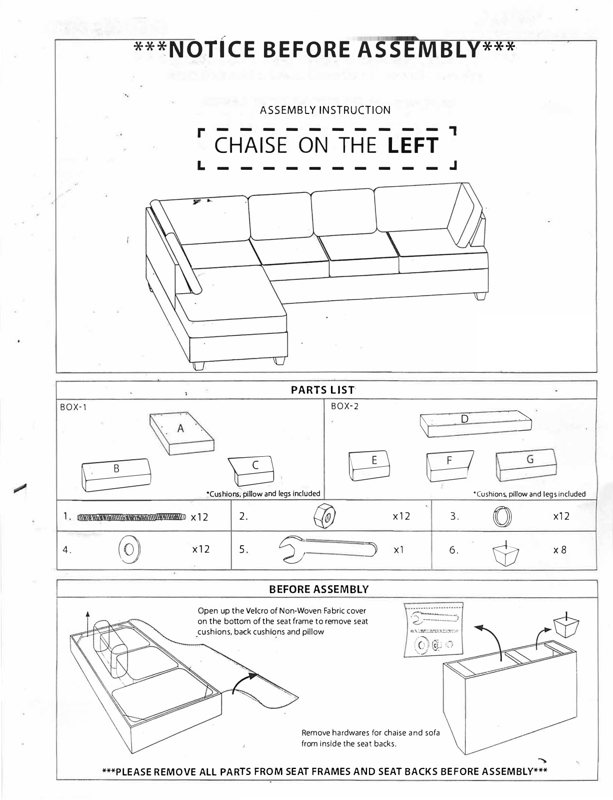 Red Barrel Studio RDBE2069 Assembly Instruction - ManualMachine.com