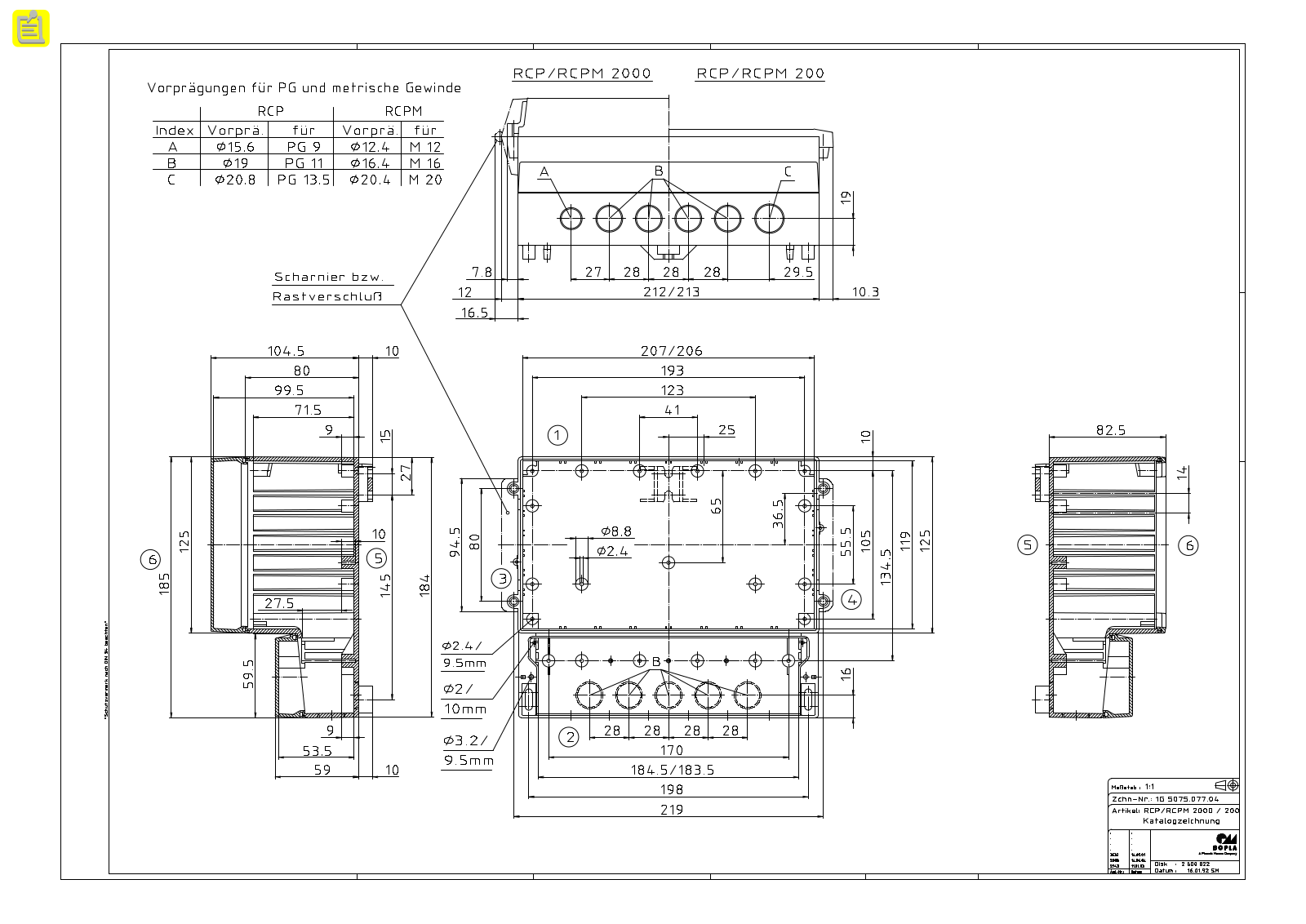 Datasheet RCP2000 Specification - ManualMachine.com